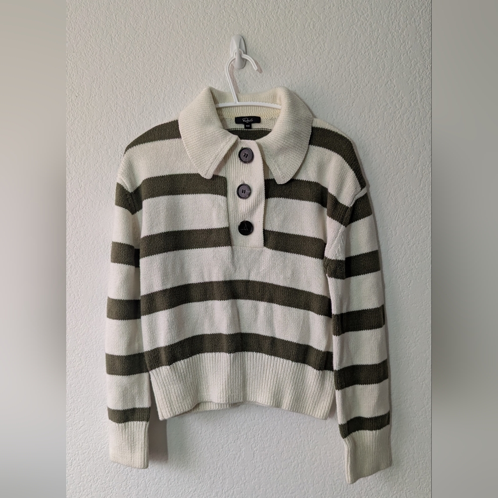 RAILS 'Shae' sweater in Ivory Stripe